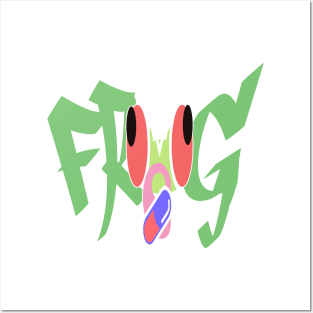 FROG LOGO Posters and Art